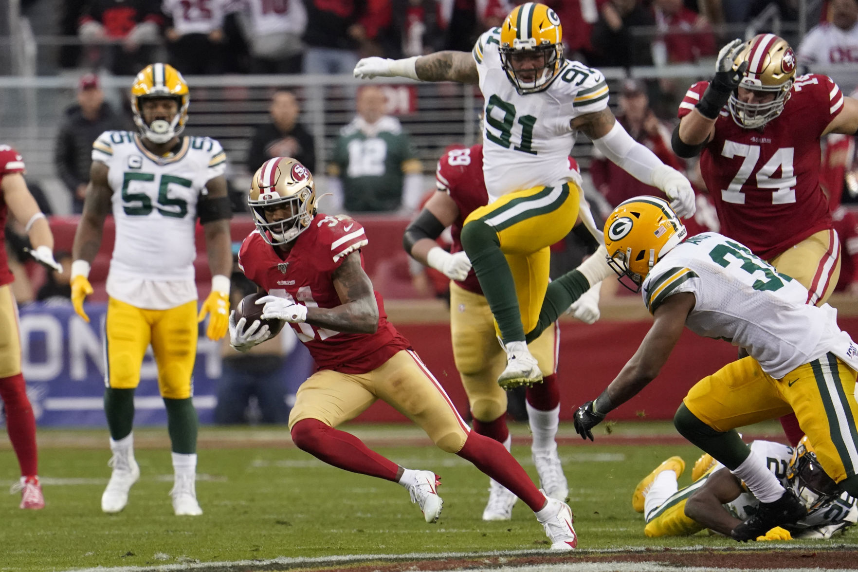 49ers 37, Packers 20